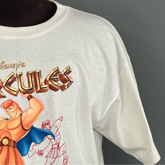 Vintage 90’s Disney Hercules Movie Promo Hollywood Theater t shirt  XL - Picture 8 of 10